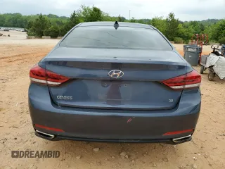 2015 Hyundai Genesis 3.8L z VIN KMHGN4JE9FU078694, wystawiony jako Copart lot #54191745 z przebiegiem 24 755 mil mil oraz Szkoda całkowita • Salvage title. Historia ofert i sprzedaży dostępna na DreamBid. Obrazek 6.