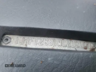 1998 Jeep Cherokee SE with VIN 1J4FT28S1WL203077, listed as a Copart auction lot 75872944 with 184,840 mi miles and Salvage Title. Bid and sale history available at carsss.com. Image 12.