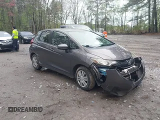 2017 Honda Fit LX with VIN JHMGK5H57HS011100, listed as a IAAI auction lot 41970951 with 53,087 mi miles. Bid and sale history available at carsss.com. Image 1.