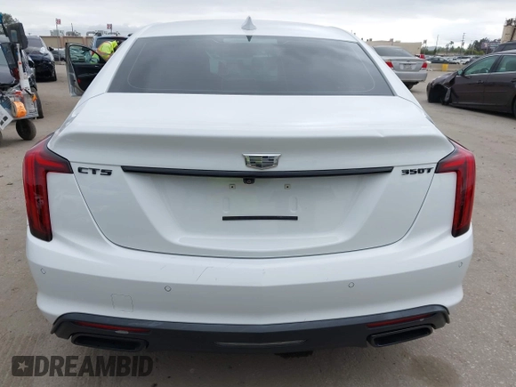 2022 Cadillac CT5 Luxury with VIN 1G6DM5RK6N0136036, listed as a IAAI auction lot 41825024 with 14,325 mi miles. Bid and sale history available at carsss.com. Image 17.