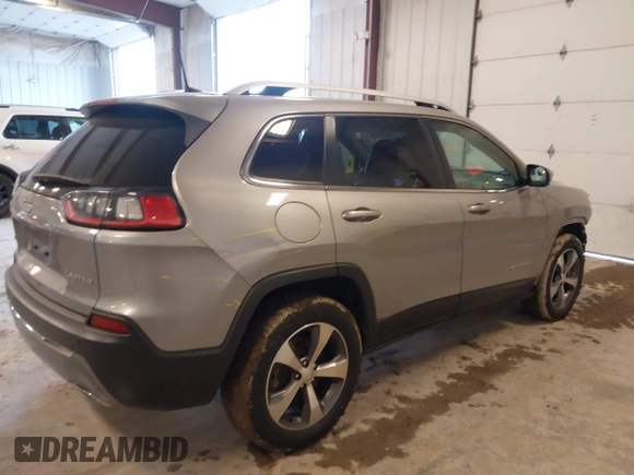 2020 Jeep Cherokee Limited with VIN 1C4PJMDX7LD595128, listed as a IAAI auction lot 41628564 with 79,207 mi miles. Bid and sale history available at carsss.com. Image 4.