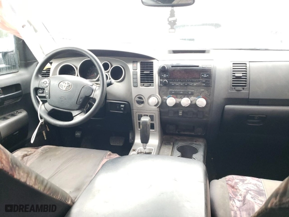 2013 Toyota Tundra 4WD Truck with VIN 5TFDY5F12DX322675, listed as a Copart auction lot 76589884 with 1 mi miles and Salvage Title. Bid and sale history available at carsss.com. Image 8.