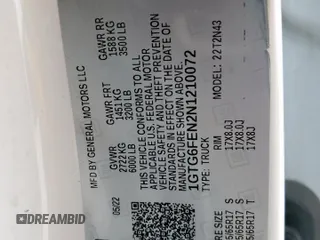 2022 GMC Canyon 4WD AT4 z VIN 1GTG6FEN2N1210072, wystawiony jako Copart lot #57084565 z przebiegiem 64 897 mil mil oraz Szkoda całkowita • Salvage title. Historia ofert i sprzedaży dostępna na DreamBid. Obrazek 12.