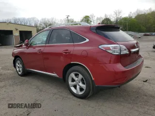 2011 Lexus RX 350 with VIN 2T2BK1BA5BC106429, listed as a Copart auction lot 54818655 with 183,020 mi miles and Salvage Title. Bid and sale history available at DreamBid. Image 2.