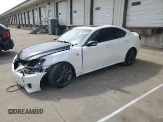 2012 Lexus IS 350 with VIN JTHBE5C29C5031001, listed as a Copart auction lot 50840785 with 178,025 mi miles and Salvage Title. Bid and sale history available at DreamBid. Image 1.