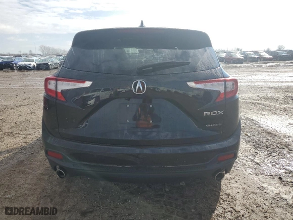 2020 Acura RDX w/Technology Pkg with VIN 5J8TC2H53LL010963, listed as a Copart auction lot 48464955 with 40,053 mi miles and Salvage Title. Bid and sale history available at carsss.com. Image 6.