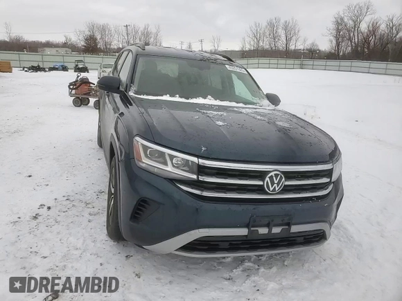2021 Volkswagen Atlas SE z VIN 1V2LP2CA2MC559089, wystawiony jako Copart lot #43251325 z przebiegiem 60 630 mil mil oraz Szkody całkowita. Historia ofert i sprzedaży dostępna na DreamBid. Obrazek 12.