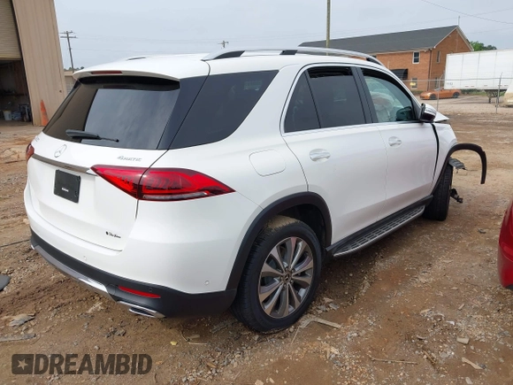 2020 Mercedes-Benz GLE 350 with VIN 4JGFB4KB9LA132775, listed as a IAAI auction lot 42380200 with 61,559 mi miles and . Bid and sale history available at DreamBid. Image 4.