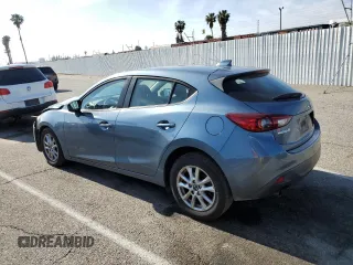 2015 Mazda 3 i Grand Touring with VIN JM1BM1M77F1247075, listed as a Copart auction lot 54559925 with 104,671 mi miles and Salvage title. Bid and sale history available at DreamBid. Image 2.