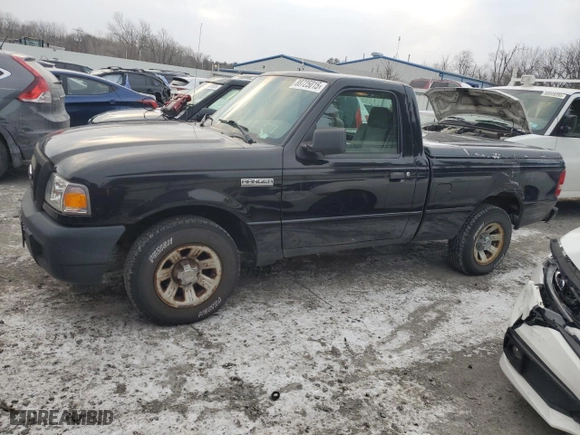 2007 Ford Ranger XL with VIN 1FTYR10D07PA33177, listed as a Copart auction lot 88725015 with 89,008 mi miles and Clean Title. Bid and sale history available at carsss.com. Image 1.