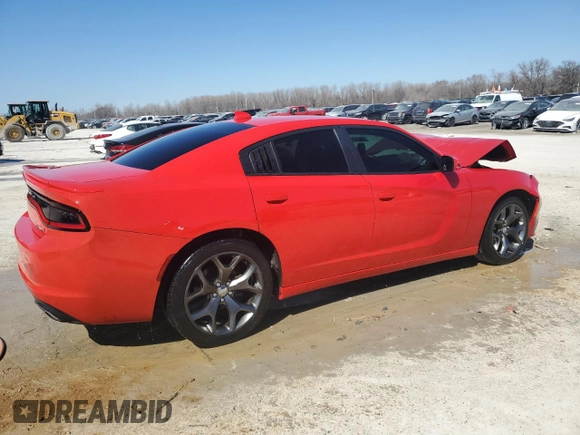 2015 Dodge Charger SXT with VIN 2C3CDXHG2FH916313, listed as a Copart auction lot 48494305 with 121,770 mi miles and Salvage Title. Bid and sale history available at DreamBid. Image 3.