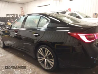 2021 Infiniti Q50 Signature Edition with VIN JN1EV7CR8MM751195, listed as a IAAI auction lot 41580206 with 42,251 mi miles and . Bid and sale history available at DreamBid. Image 15.