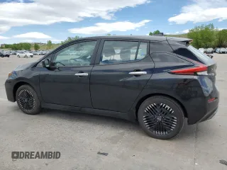 2025 Nissan LEAF SV Plus z VIN 1N4CZ1CV7SC562274, wystawiony jako Copart lot #57523515 z przebiegiem 4 980 mil mil oraz Szkoda całkowita • Salvage title. Historia ofert i sprzedaży dostępna na DreamBid. Obrazek 2.