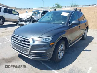2019 Audi Q5 Premium with VIN WA1ANAFYXK2093555, listed as a IAAI auction lot 41527826 with 55,955 mi miles and . Bid and sale history available at DreamBid. Image 2.