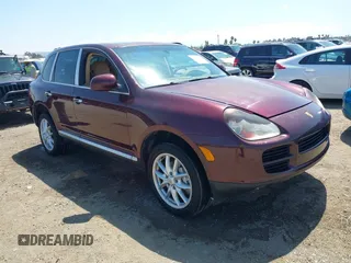 2004 Porsche Cayenne S with VIN WP1AB29P84LA71315, listed as a IAAI auction lot 42795368 with 116,906 mi miles and . Bid and sale history available at DreamBid. Image 1.
