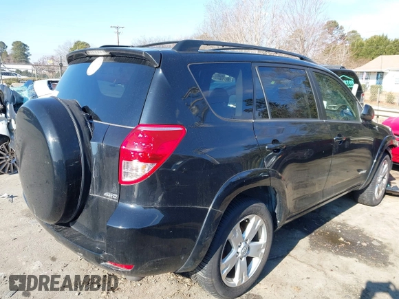 2007 Toyota RAV4 Sport with VIN JTMBK32V776010979, listed as a IAAI auction lot 41393774 with 162,754 mi miles. Bid and sale history available at carsss.com. Image 4.
