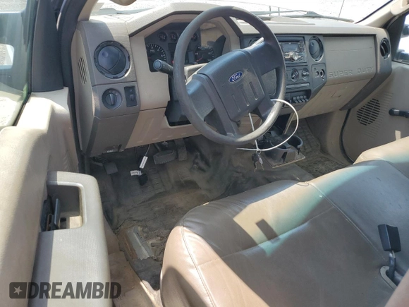2008 Ford F-350 XL with VIN 1FDWX36Y98ED93821, listed as a Copart auction lot 64868755 with 71,667 mi miles and Clean title. Bid and sale history available at DreamBid. Image 8.