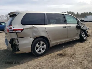 2016 Toyota Sienna L с VIN 5TDZK3DC9GS722856, выставлен на аукционе Copart как лот 50233395 с пробегом 89 225 миль миль и Списание • Salvage title. История ставок и продаж доступна на DreamBid. Изображение 3.