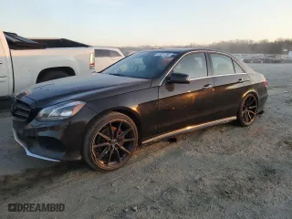 2016 Mercedes-Benz E-Class E 350 Sport with VIN WDDHF5KB0GB197267, listed as a Copart auction lot 46931265 with 101,224 mi miles and Salvage Title. Bid and sale history available at carsss.com. Image 1.