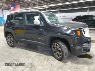 2017 Jeep Renegade Limited z VIN ZACCJBDB3HPE39829, wystawiony jako Copart lot #60573295 z przebiegiem 64 038 mil mil oraz Szkoda całkowita • Salvage title. Historia ofert i sprzedaży dostępna na DreamBid. Obrazek 4.