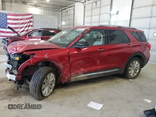 2020 Ford Explorer Limited with VIN 1FM5K8FW1LGB11531, listed as a Copart auction lot 68565304 with 61,483 mi miles and Salvage Title. Bid and sale history available at carsss.com. Image 1.