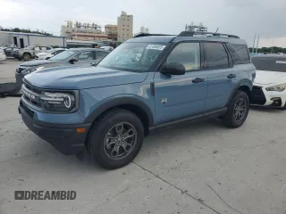 2024 Ford Bronco Sport Big Bend z VIN 3FMCR9B63RRE99989, wystawiony jako Copart lot #61595025 z przebiegiem 6 359 mil mil oraz Szkoda całkowita • Salvage title. Historia ofert i sprzedaży dostępna na DreamBid. Obrazek 1.