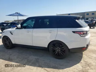 2016 Land Rover Range Rover Sport HSE with VIN SALWR2KF8GA581693, listed as a Copart auction lot 65575475 with Not provided miles and Clean title. Bid and sale history available at DreamBid. Image 2.