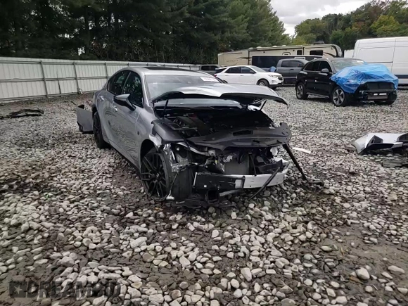 2024 Lexus IS with VIN JTHAP1D27R5005356, listed as a Copart auction lot 73366184 with 9,916 mi miles and Salvage Title. Bid and sale history available at carsss.com. Image 11.