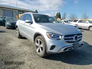 2022 Mercedes-Benz GLC 300 with VIN W1N0G8EB5NG110912, listed as a Copart auction lot 49848705 with 8,508 mi miles and Salvage Title. Bid and sale history available at DreamBid. Image 11.
