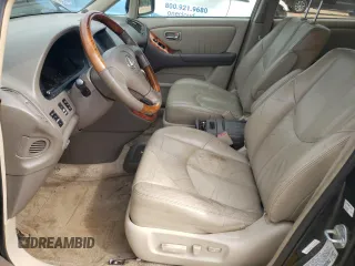 2002 Lexus RX 300 with VIN JTJHF10U320247975, listed as a Copart auction lot 70864354 with 0 mi miles and Salvage Title. Bid and sale history available at carsss.com. Image 7.