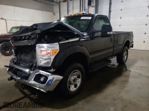 2012 Ford F-350 XL with VIN 1FTBF3B6XCA22136, listed as a Copart auction lot 59164385 with Not provided miles and Salvage title. Bid and sale history available at DreamBid. Image 1.