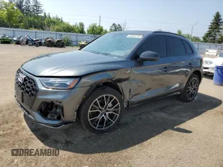 2023 Audi Q5 S line Premium Plus with VIN WA1EAAFY2P2110661, listed as a Copart auction lot 64646275 with 5,386 mi miles and Clean title. Bid and sale history available at DreamBid. Image 1.