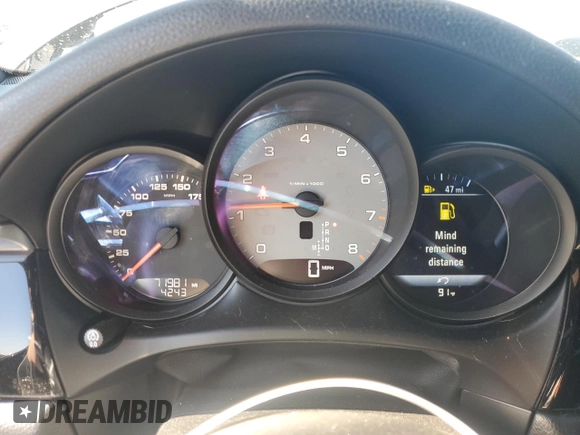 2016 Porsche Macan S with VIN WP1AB2A54GLB50320, listed as a Copart auction lot 53908605 with 71,981 mi miles and Salvage title. Bid and sale history available at DreamBid. Image 9.