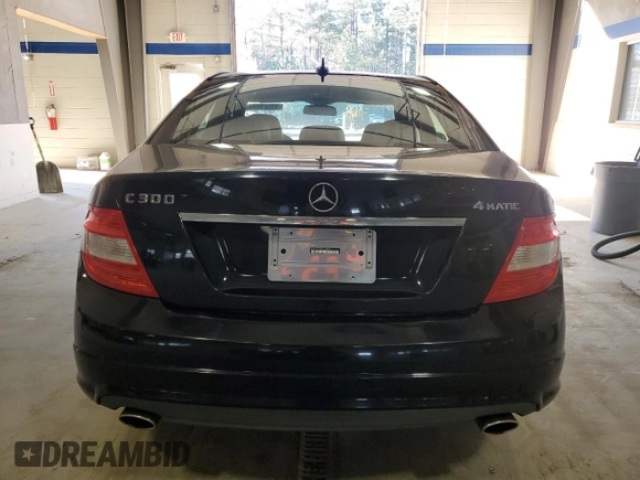 2008 Mercedes-Benz C 300 Sport with VIN WDDGF81X48F118820, listed as a Copart auction lot 49569645 with 169,928 mi miles and Salvage title. Bid and sale history available at DreamBid. Image 6.