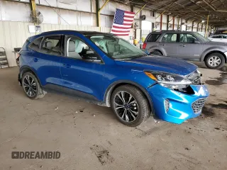 2021 Ford Escape SE Hybrid with VIN 1FMCU0BZ2MUB01645, listed as a Copart auction lot 49188385 with 61,530 mi miles and Salvage title. Bid and sale history available at DreamBid. Image 4.