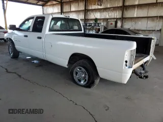 2004 Dodge Ram 2500 SLT with VIN 3D7KA28604G161790, listed as a Copart auction lot 50090035 with 0 mi miles and Salvage Title. Bid and sale history available at carsss.com. Image 2.