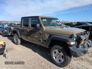 2020 Jeep Gladiator Sport S z VIN 1C6HJTAG8LL191352, wystawiony jako Copart lot #55485235 z przebiegiem 77 192 mil mil oraz Szkoda całkowita • Salvage title. Historia ofert i sprzedaży dostępna na DreamBid. Obrazek 4.