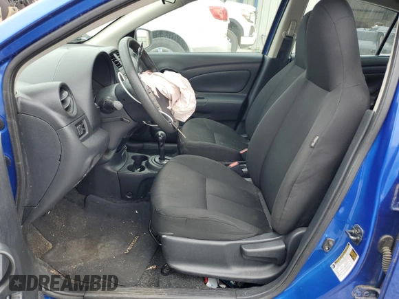 2017 Nissan Versa S with VIN 3N1CN7AP9HL893676, listed as a Copart auction lot 58220505 with 45,231 mi miles and Salvage title. Bid and sale history available at DreamBid. Image 7.