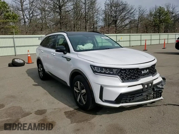 2022 Kia Sorento S with VIN 5XYRL4LC8NG092973, listed as a Copart auction lot 53808575 with 77,848 mi miles and Salvage title. Bid and sale history available at DreamBid. Image 14.