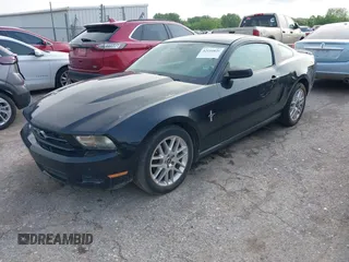 2012 Ford Mustang V6 Premium with VIN 1ZVBP8AM8C5220642, listed as a IAAI auction lot 42110826 with 106,322 mi miles. Bid and sale history available at carsss.com. Image 17.