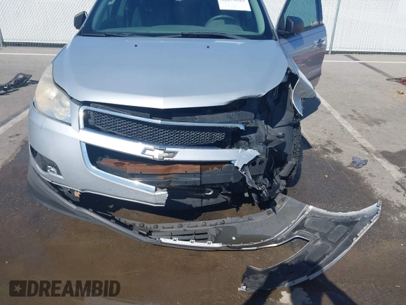 2012 Chevrolet Traverse LS with VIN 1GNKRFED0CJ405987, listed as a IAAI auction lot 42073525 with 162,300 mi miles and . Bid and sale history available at DreamBid. Image 6.