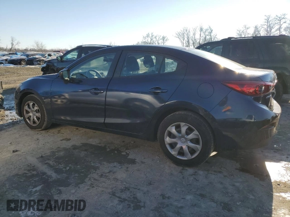 2015 Mazda 3 i SV with VIN JM1BM1T7XF1234306, listed as a Copart auction lot 87457174 with 159,630 mi miles and Salvage Title. Bid and sale history available at carsss.com. Image 2.