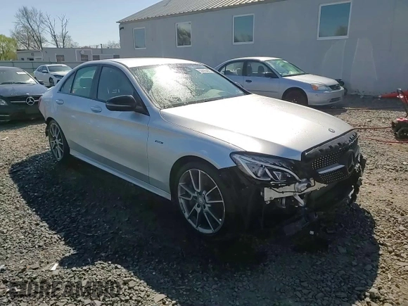 2016 Mercedes-Benz C 450 AMG with VIN 55SWF6EB4GU133361, listed as a Copart auction lot 52425485 with 101,079 mi miles and Salvage title. Bid and sale history available at DreamBid. Image 14.