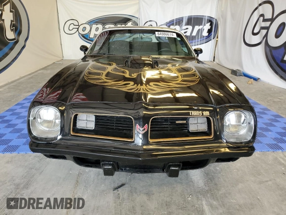 1975 Pontiac Firebird с VIN 2W87S5N561452, выставлен на аукционе Copart как лот 64986614 с пробегом 73 434 миль миль и Чистый • Clean title. История ставок и продаж доступна на DreamBid. Изображение 5.