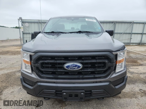 2021 Ford F-150 XL with VIN 1FTFX1E5XMKE06023, listed as a Copart auction lot 62383545 with 96,481 mi miles and Clean title. Bid and sale history available at DreamBid. Image 5.