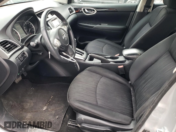 2017 Nissan Sentra SV with VIN 3N1AB7AP1HL643025, listed as a Copart auction lot 51270135 with 160,373 mi miles and Non Repairable. Bid and sale history available at carsss.com. Image 7.