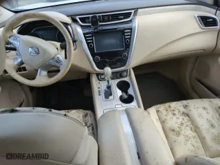 2015 Nissan Murano SV with VIN 5N1AZ2MG0FN290650, listed as a Copart auction lot 80395094 with 0 mi miles and Salvage Title. Bid and sale history available at carsss.com. Image 8.