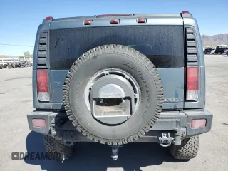 2006 Hummer H2 with VIN 5GRGN23U36H103240, listed as a Copart auction lot 72084594 with 130,814 mi miles and Salvage Title. Bid and sale history available at carsss.com. Image 6.