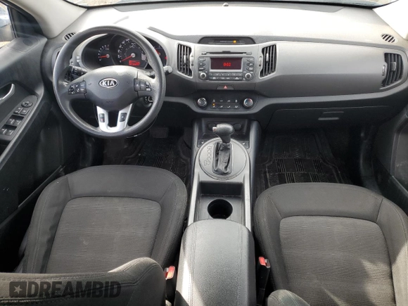 2012 Kia Sportage LX with VIN KNDPB3A20C7193384, listed as a Copart auction lot 63897595 with 308,479 mi miles and Salvage title. Bid and sale history available at DreamBid. Image 8.