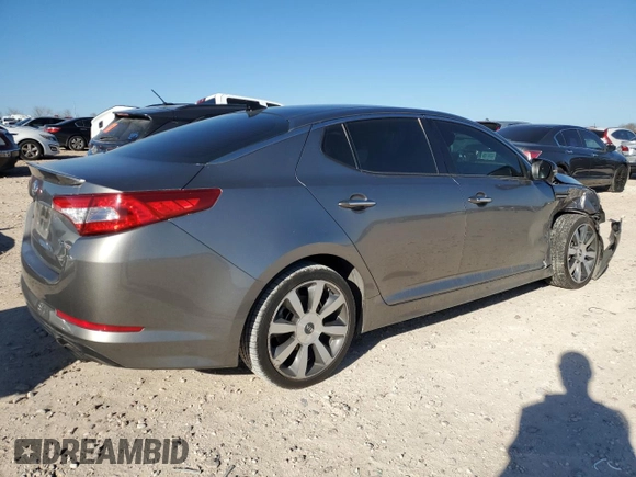 2013 Kia Optima SX with VIN 5XXGR4A66DG182998, listed as a Copart auction lot 46853795 with 138,362 mi miles and Salvage Title. Bid and sale history available at carsss.com. Image 3.